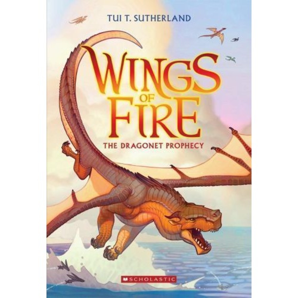 Wings of Fire The Dragonet Prophecy Tui T. Sutherland Paperback 2013 Scholastic